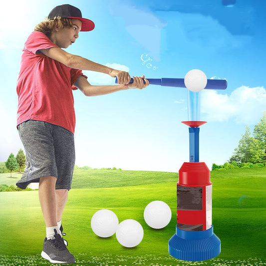 🥎 50% RABATT NU! 🔥 Barns Automatisk Basebollkastningsmaskin Set – Komplett Övningskit för Slagträning ✨