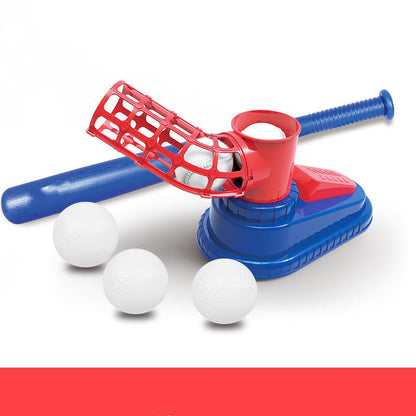 🥎 50% RABATT NU! 🔥 Barns Automatisk Basebollkastningsmaskin Set – Komplett Övningskit för Slagträning ✨