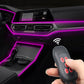 🚗 50% RABATT NU! 🎵 Interiör Neon Strip Light för Bil – Musik Synk, Appkontroll & USB-driven – Eliminerar Körtrötthet ✨