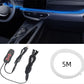 🚗 50% RABATT NU! 🎵 Interiör Neon Strip Light för Bil – Musik Synk, Appkontroll & USB-driven – Eliminerar Körtrötthet ✨