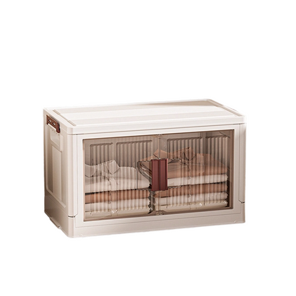 📦 50% RABATT NU! 🏠 Stor Hopfällbar Förvaringslåda med Lock – Monteringfri & Tålig – Perfekt för Kläder, Leksaker & Filtar – 3 Våningar med Hjul ✨