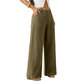 👖 50% RABATT NU! ✨ Dambyxor med Hög Midja & Vida Ben – Sval & Smickrande – Perfekt för Vår, Sommar & Semester 🌿
