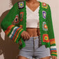 👚 50% RABATT NU! 🧶 Retro Virkad Topp med Hålmönster – Andningsbar, Snygg & Perfekt för Lager-på-lager ✨
