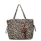 🐆 50% RABATT NU! 👜 Axelväska i Canvas med Leopardmönster – Chic Stil, Hållbar Canvas & Rymlig – Perfekt För Dagligt Bruk ✨