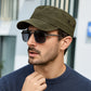 🧢 50% RABATT NU! ⭐ Baseballkeps i Vintage-stil med Platt Topp – Hållbar, Andningsbar & Justerbar – Tidlös Militärinspirerad Stil 👕