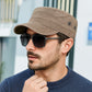 🧢 50% RABATT NU! ⭐ Baseballkeps i Vintage-stil med Platt Topp – Hållbar, Andningsbar & Justerbar – Tidlös Militärinspirerad Stil 👕