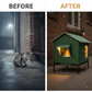 🐈 50 % RABATT NU! ☔ Allväders upphöjt utomhushus för katter – vattentätt, isolerat & hopfällbart – perfekt för utekatter året runt 🏠