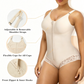 🖤 50% RABATT NU! ✨ Formande Bodysuit – Frontlås & 360° Magkontroll – Justerbara Axelband & Anti-Rull Silicone 👗