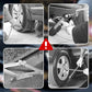 🚗 50 % RABATT NU! 🔧 12-i-1 hydraulisk domkraft – 5 ton, inbyggd pump, elslagskruvdragare & LED – perfekt för bilentusiasten 🛠️