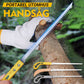✂️ 50 % RABATT NU! 🌿 Effektiv handsåg – 3-sidiga rakhyvlar, böjt blad & ergonomisk design – perfekt för utomhuspromenader och trädgårdsarbete 🏕️