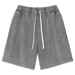 🩳 50% RABATT NU! 🌿 Shorts i Tvättad Bomullsblandning – Retro Unisexmodell – Avslappnad Passform & Justerbar Midja – Perfekt för Sommaren ☀️