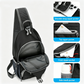 🎒 50% RABATT NU! 🏔️ Herr Utomhus Slingväska – Lätt Nylon & RFID-skydd – Perfekt för Vandring, Resor & Dagliga Ärenden 🚶‍♂️