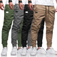👖 50% RABATT NU! 🏃 Herr Casual Joggers – Dragsko Elastisk Midja, Slim Fit & Hög Stretch – Perfekt För Alla Årstider 🌧️