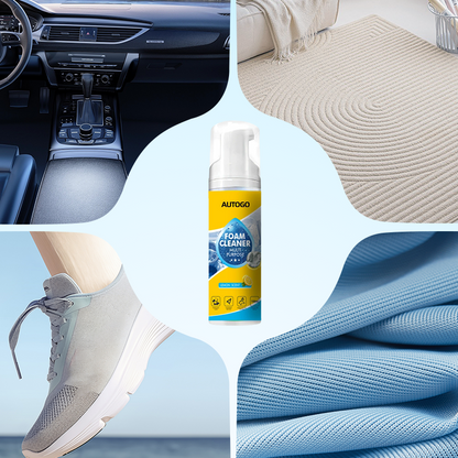 🧼 50% RABATT NU!🔥 Multi-Purpose Skum Rengöringsmedel – Kraftfull Fett & Fläck Borttagare – Läder & Krom Säker – Hem Rengöring Essential Kit 🧽