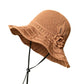 🧶 50% RABATT NU! 👒 Kvinnors Virkad Bucket Hat – Blomsterdetalj, Bredbrättad & Bomull – Andningsbar Sommarstil 🌸
