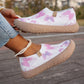 👟 50% RABATT NU! 🦋 Bekväma, Halkfria Loafers för Kvinnor – Slip-On, Andningsbar Knit & Dämpad Sula – Ansträngningslös Vardagsstil ✨