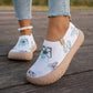 👟 50% RABATT NU! 🦋 Bekväma, Halkfria Loafers för Kvinnor – Slip-On, Andningsbar Knit & Dämpad Sula – Ansträngningslös Vardagsstil ✨
