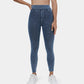 👖 50% RABATT NU!✨ Casual Stretch Denim Leggings – Hög Midja & Bakfickor – Smickrande Jeggings för Vardagsbruk 💃