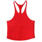 💪 50% RABATT NU! 🏋️ Herr Stringer Tank Top – Racerback, Andningsbar Bomullsblandning & Böjd Fåll – Visa Upp Dina Gains 🔥