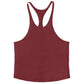 💪 50% RABATT NU! 🏋️ Herr Stringer Tank Top – Racerback, Andningsbar Bomullsblandning & Böjd Fåll – Visa Upp Dina Gains 🔥