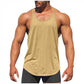 💪 50% RABATT NU! 🏋️ Herr Stringer Tank Top – Racerback, Andningsbar Bomullsblandning & Böjd Fåll – Visa Upp Dina Gains 🔥