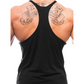 💪 50% RABATT NU! 🏋️ Herr Stringer Tank Top – Racerback, Andningsbar Bomullsblandning & Böjd Fåll – Visa Upp Dina Gains 🔥