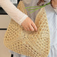 👜 50% RABATT NU!🌿 Handvävd Väska med Foder – Bohemiskt Pärlhandtag – Sommar Essential ✨