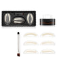 👁️ 50% RABATT NU! 🌸 Snabbjusterbar Ögonbrynsstämpel med Tvåfärgat Puder – Vattenfast & Kladdfri ✨