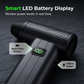 💨 50 % RABATT NU! 🔧 Högvarvig luftblåsare & luftdammare – 100 000 RPM, fickstorlek & LED-batteridisplay 🌪️