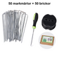 🌱 50 % RABATT NU! 🔨 Trädgårdshäftstift i galvaniserat stål – komplett kit med märlor, brickor & borttagningsverktyg 🛡️