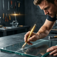 ✂️ 50% RABATT NU!💎 Professionell Pennformad Glasskärare – Hårdlegering & Ergonomisk – Skär Glas & Kakel 🛠️