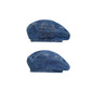 🎨 50% RABATT NU!👒 Dam Vintage Denim Basker – Lätt & Andningsbar – Söt Malarhatt 💙