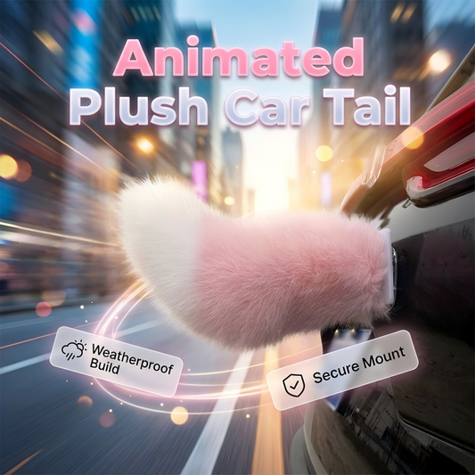 🐾 50 % RABATT NU! 🚗 Animerad plyshakel med röststyrning – väderbeständig & USB-C för att sticka ut på vägen 🌟