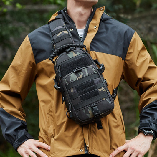 🎒 50% RABATT NU!🌧️ Utomhus Crossbody Väska – Vattenavvisande & Hållbar – Taktisk Essential 🏔️
