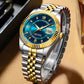 ⌚ 50% RABATT NU!✨ Herr Business Armbandsur – Kvarts & Rostfritt Stål – Tidlös Elegans 🥂