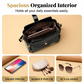 👜 50% RABATT NU!✨ Glansig Damhandväska med Krokodilmönster – Strukturerad & Elegant – Lyxig Mode Essential 🥂
