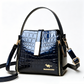 👜 50% RABATT NU!✨ Glansig Damhandväska med Krokodilmönster – Strukturerad & Elegant – Lyxig Mode Essential 🥂