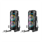 🔊 50% RABATT NU! 🎤 Bärbar Bluetooth-högtalare med Mikrofon – Kraftfullt Ljud & RGB-ljus – Perfekt för Fest & Karaoke 🎶