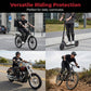 🛡️ 50% RABATT NU! 🏍️ Knä- & Armbandsskydd Set för Motorcykel – Hårt Skal, Ergonomisk Ledad Design & Andningsbar – Justerbara Remmar för Säker Passform ✨