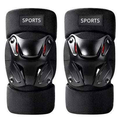 🛡️ 50% RABATT NU! 🏍️ Knä- & Armbandsskydd Set för Motorcykel – Hårt Skal, Ergonomisk Ledad Design & Andningsbar – Justerbara Remmar för Säker Passform ✨