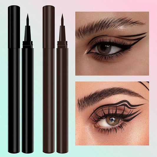 💄 Köp 1 få 1 Gratis! 👁️ Vattentät Flytande Eyelinerpenna – Ultrafin Spets, Snabbtorkande & Långvarig – Precisa Linjer, Ingen Kladd ✨