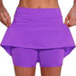 🩳 50% RABATT NU! 🏃‍♀️ Anti-skav Active Skort – Andningsbart Nät, Svettfritt & Sidofickor – Ultramjuk, Sömlös & Mångsidig 🧘‍♀️