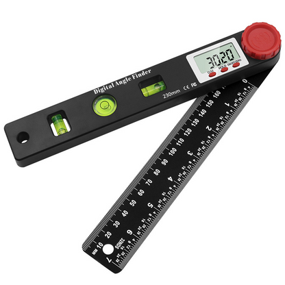 📐 50% RABATT NU! 🔧 4-i-1 Digital Vinkelmätare med Linjal & Vattenpass – Hög Precision & 360° Mätning – Perfekt för Träbearbetning, Byggnation & DIY 🛠️