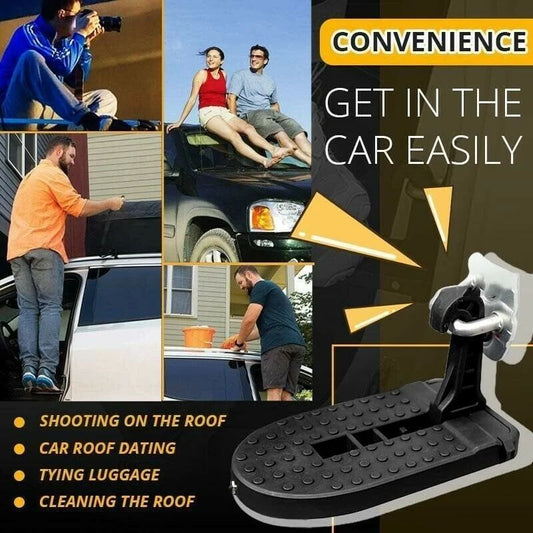 🧰 50 % RABATT NU! 🚗 Fällbar auto-rack – 200kg traglast & mångsidig – perfekt för taklast, tvätt och nödsituationer 🔧