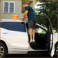 🧰 50 % RABATT NU! 🚗 Fällbar auto-rack – 200kg traglast & mångsidig – perfekt för taklast, tvätt och nödsituationer 🔧