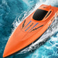 🚤 50% RABATT NU! ⚡ 2,4 GHz Höghastighets-RC-racerbåt – Dubbla Motor, Vattentät Skrov & Kollisionssäker – Perfekt För Pooler & Sjöar 🎮