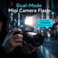 📸 50% RABATT NU!💡 Fickformat uppladdningsbar kamerablixt – Kompakt & Kraftfull – Fotografi Essential 🔋