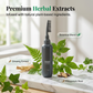 🌿 50% RABATT NU! 💇‍♀️ Skånsom PlanteBasert Hårfarge – Naturlig Svart, Enkel Påføring med Kam & Grådekning – Beriket med Botaniske Ekstrakter 🖤