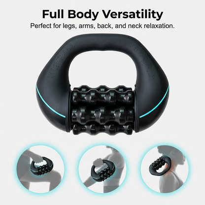 💆‍♂️ 50% RABATT NU! 🔋 U-formad Elektrisk Massagevals – 6 Hastigheter & Uppladdningsbar – Lindrar Spänningar i Nacke, Rygg eller Ben – Perfekt För Hemmet, Kontoret eller Resor ✨