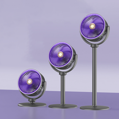 🌀 50% RABATT NU! 🔋 Utdragbar och Sladdlös Fläkt med Fjärrkontroll – 38cm till 85cm Justerbar Höjd, Tyst DC-motor & Bred Oscillering – Perfekt För Skrivbord eller Golv 💨